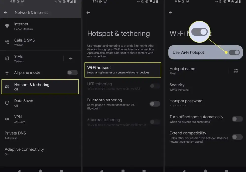 Jak udostępnić internet z telefonu? Hotspot, USB, Bluetooth