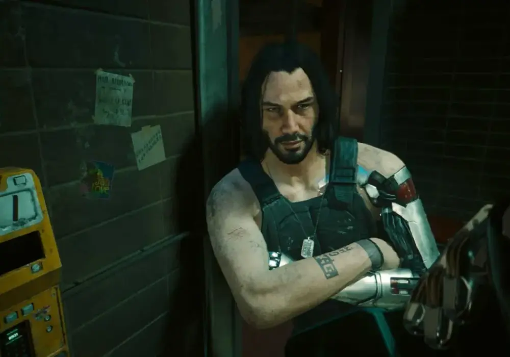 Johnny Silverhand w Cyberpunk 2077 - kto go gra i dlaczego działa