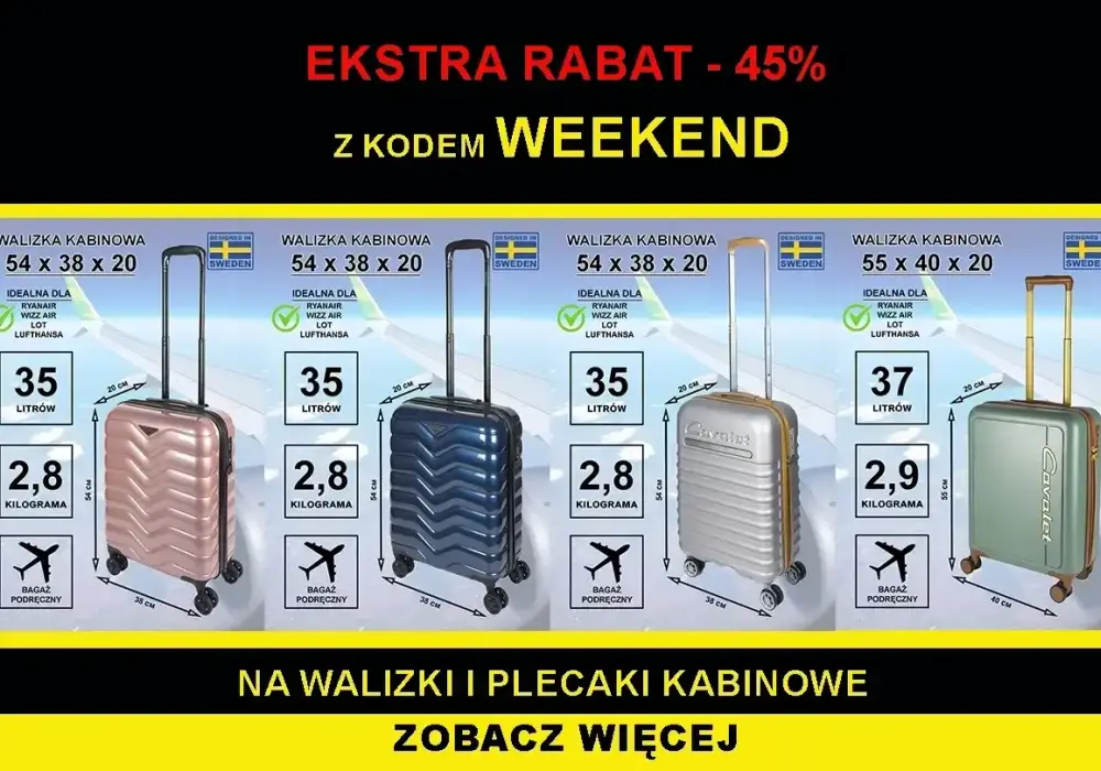 Bagaż podręczny Ryanair - Wymiary, limity i jak spakować się mądrze?