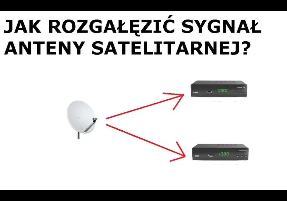 Jak podłączyć dwa telewizory do jednej anteny satelitarnej bez problemów