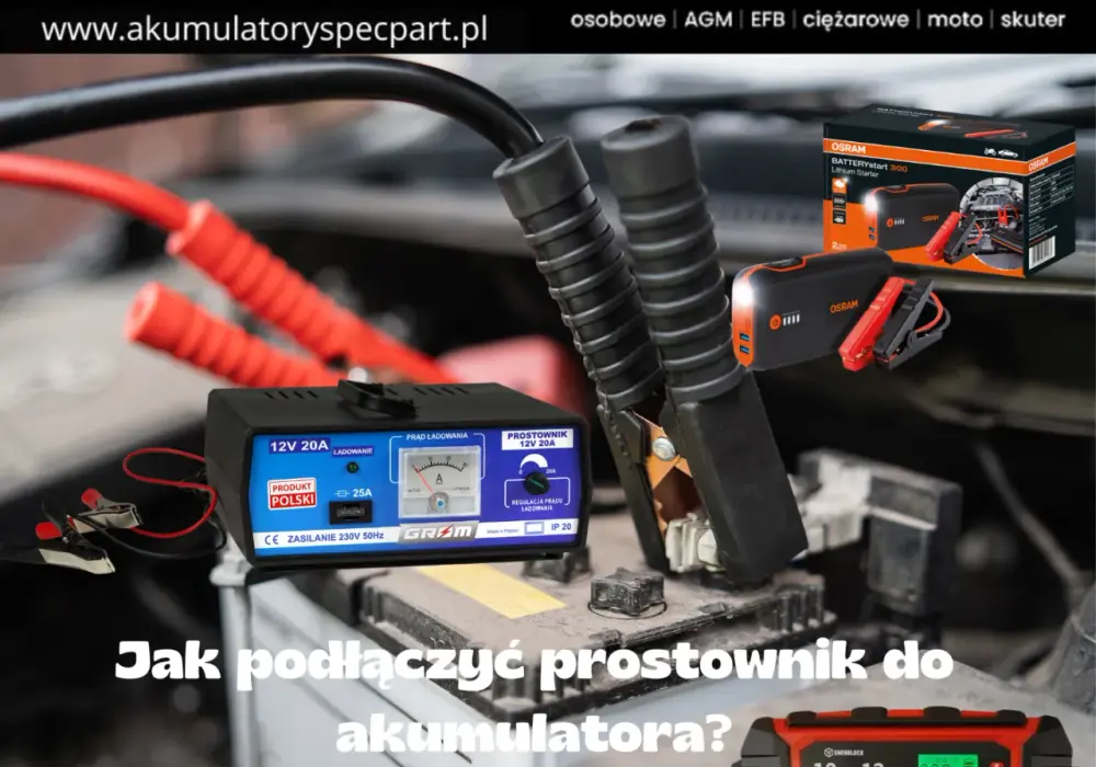 Prostownik który kabel to plus – uniknij błędów przy podłączeniu