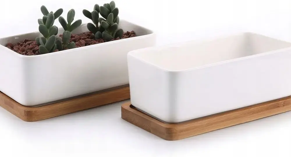   Doniczki ceramiczne prostokątne - Podnieś swój ogród z doniczkami prostokątnymi