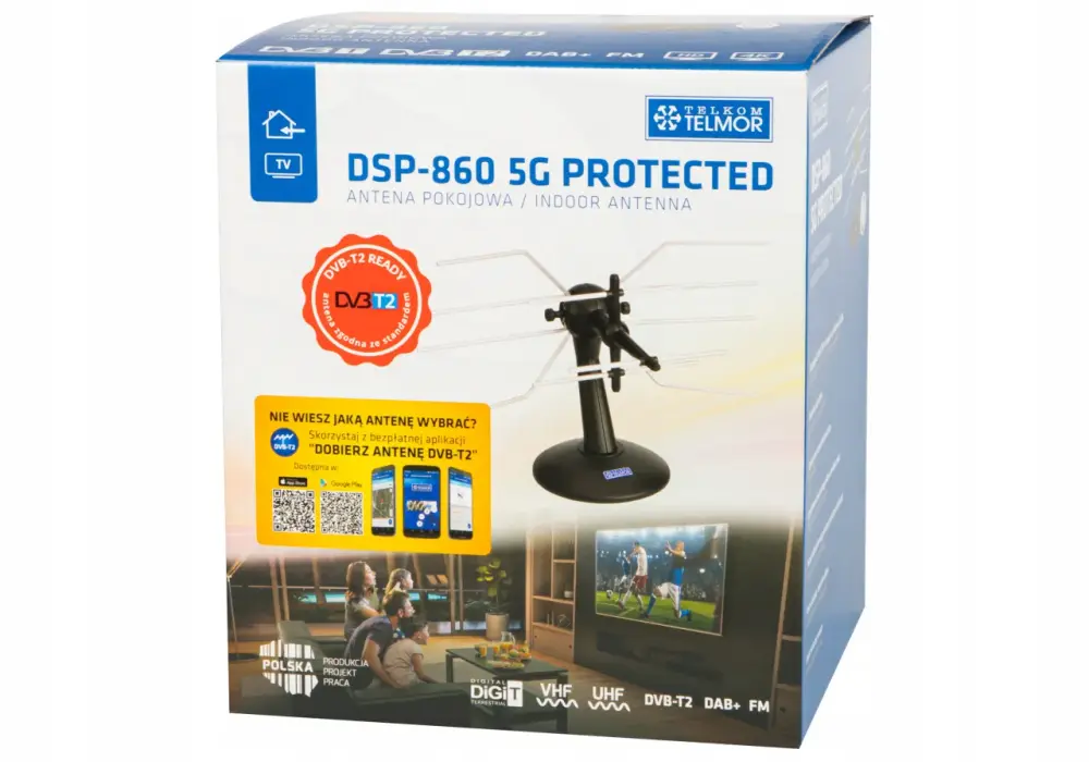 Telmor DSP-860: DVB-T2 bez zakłóceń 5G/LTE? Ekspert radzi!