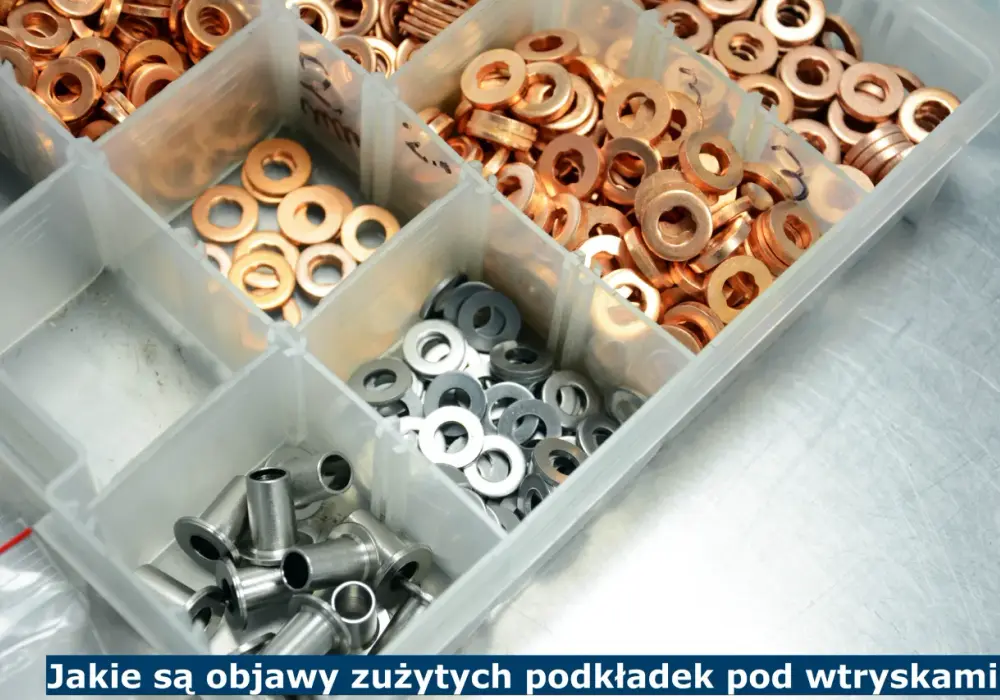Podkładki wtryskiwaczy: objawy, dobór i wymiana poradnik