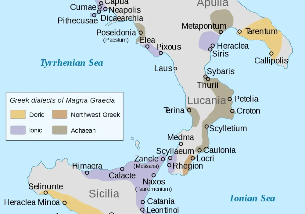 Wielka Grecja: fascynująca historia kolonii greckich w Italii