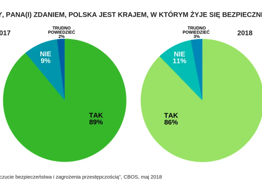 Czy jest bezpiecznie w Polsce? Fakty o bezpieczeństwie i zagrożeniach