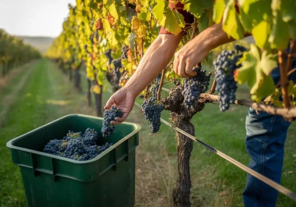 Kiedy zrywać winogron na wino, aby uniknąć słabych zbiorów?