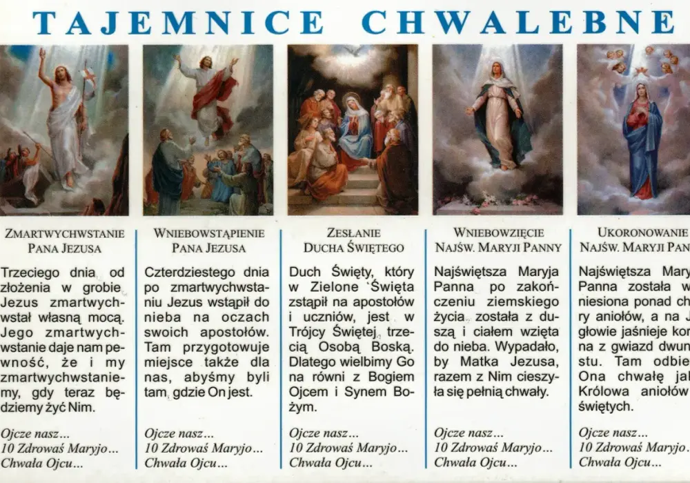 Jakie tajemnice różańca w czwartek mogą odmienić twoją modlitwę?