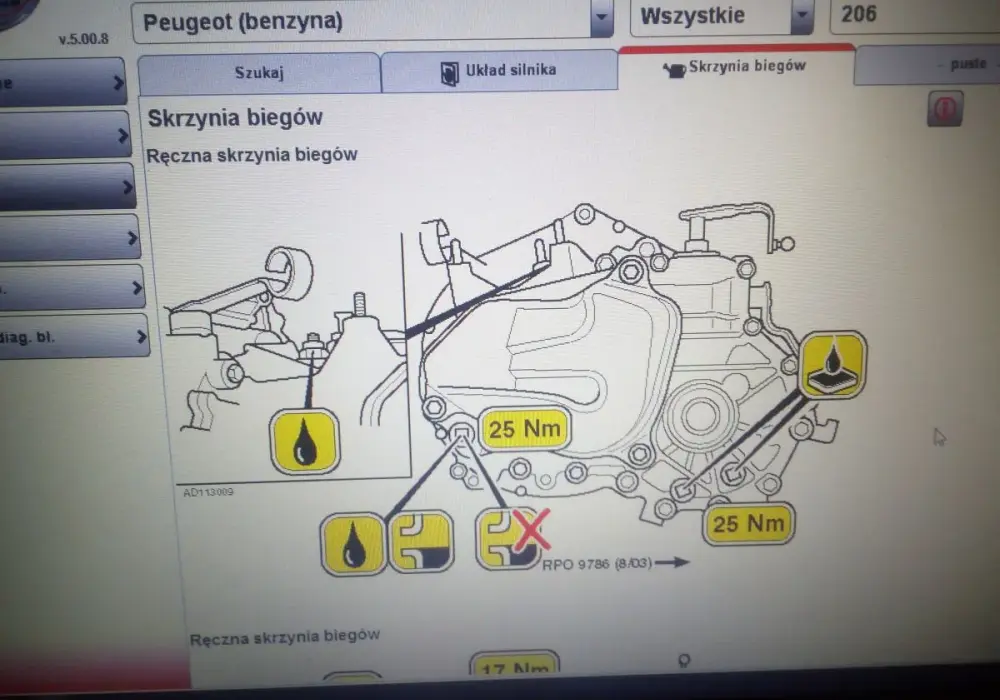 Ile oleju do peugeot 206 1.4 benzyna? Sprawdź, by uniknąć problemów.