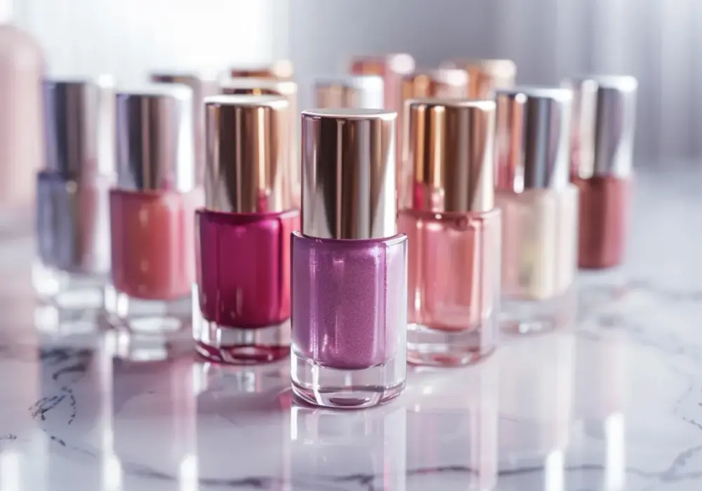 Lakier hybrydowy perłowy różowy - wyjątkowy manicure na każdą okazję