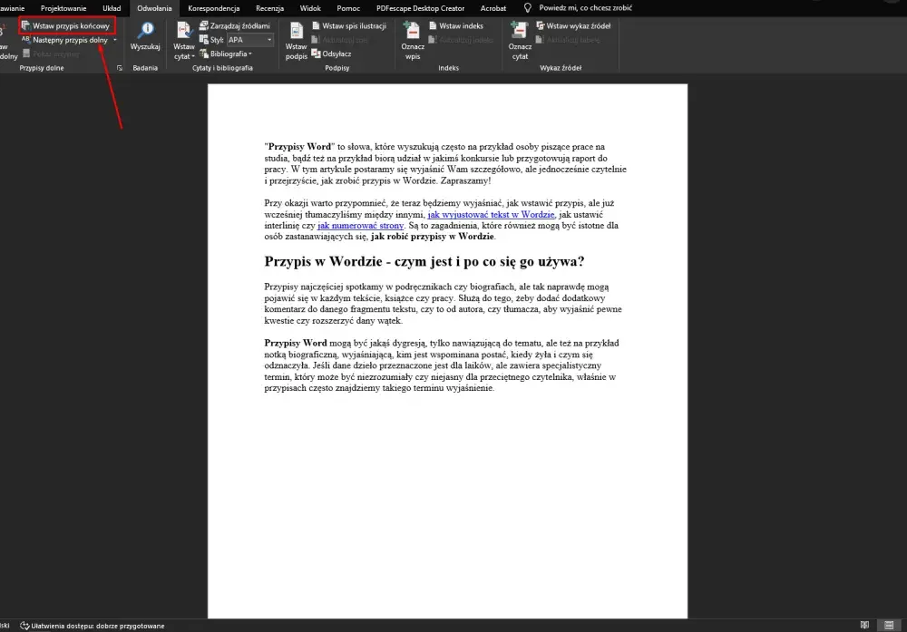 Jak dodać przypisy w PowerPoint? Prosty przewodnik krok po kroku