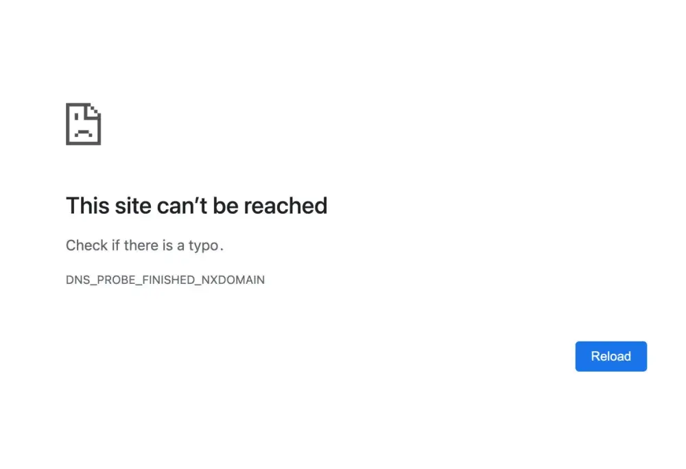 dns_probe_finished_nxdomain - Jak naprawić ten błąd?