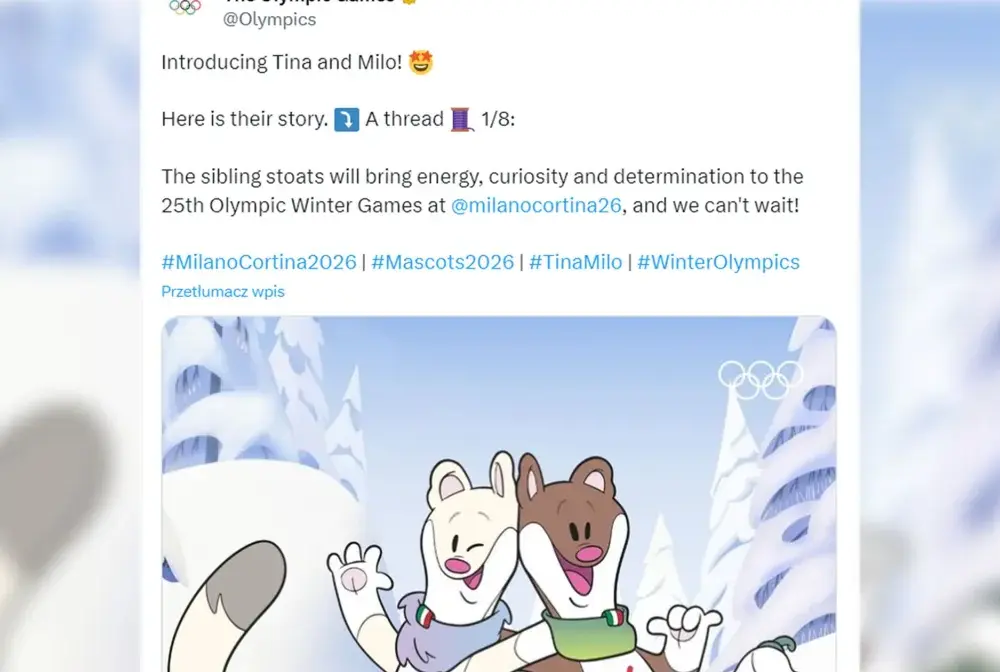 Tina i Milo - maskotki igrzysk olimpijskich i paralimpijskich