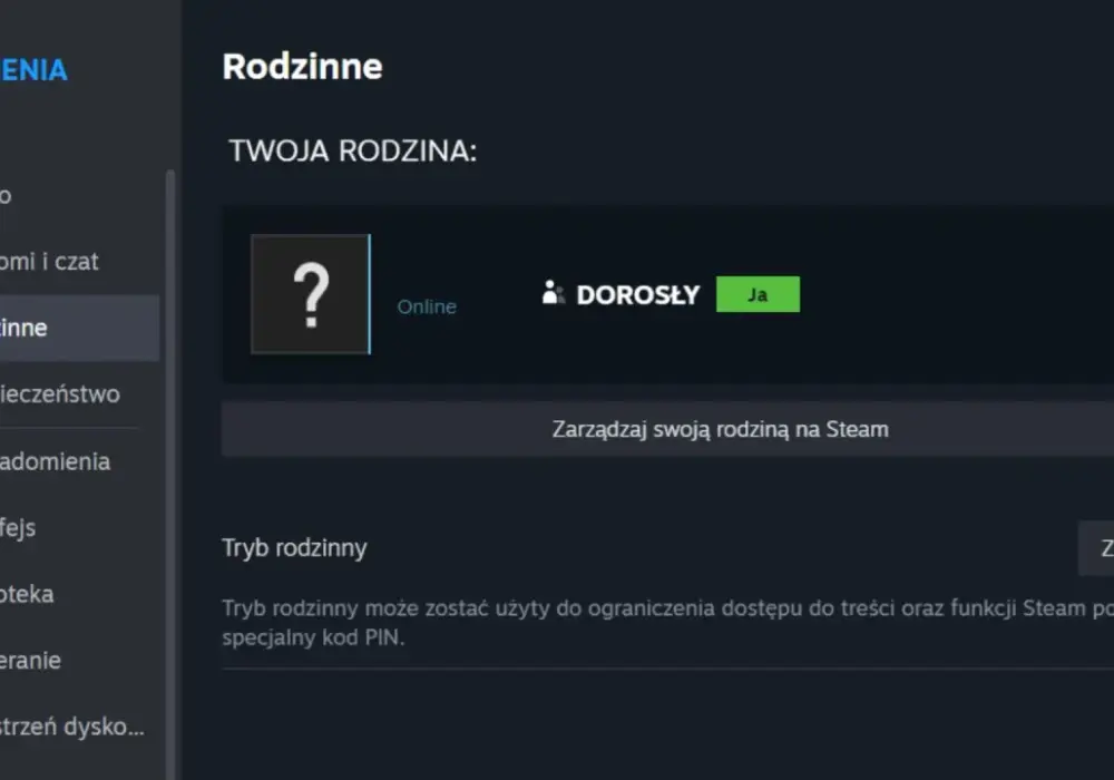 Rodzina Steam - jak działa? Poradnik dla graczy i rodziców