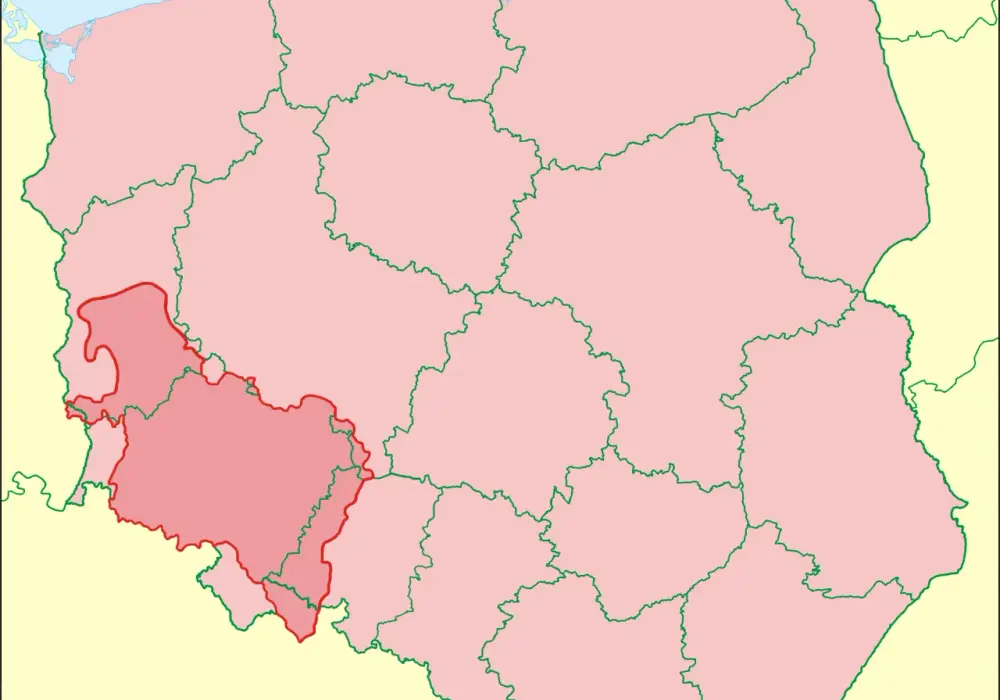 Gdzie jest Dolny Śląsk: kompletna mapa regionu z opisem granic Polski
