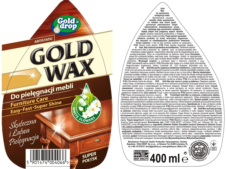 Gdzie kupić Gold Wax do mebli? Sprawdź najlepsze oferty online
