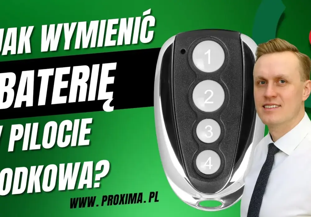 Jak łatwo wymienić baterię w pilocie Somfy i uniknąć problemów