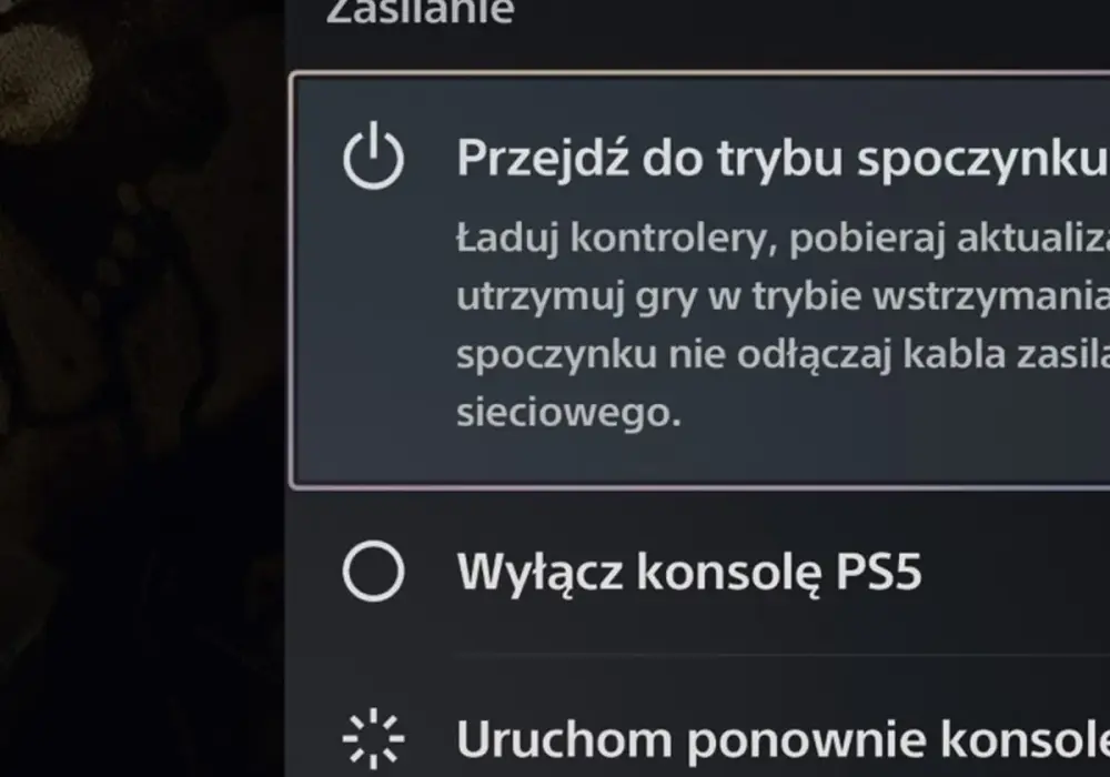 Jak wyłączyć PS5? Tryb spoczynku a pełne wyłączenie - Poradnik