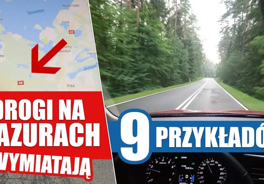 Niezwykłe drogi w Polsce, które zaskakująco szybko się kończą