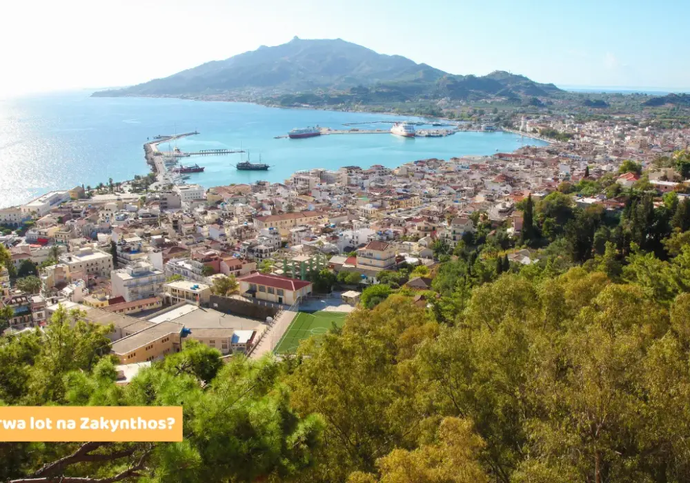 Ile trwa lot do Grecji Zakynthos? Sprawdź czas przelotu z Polski
