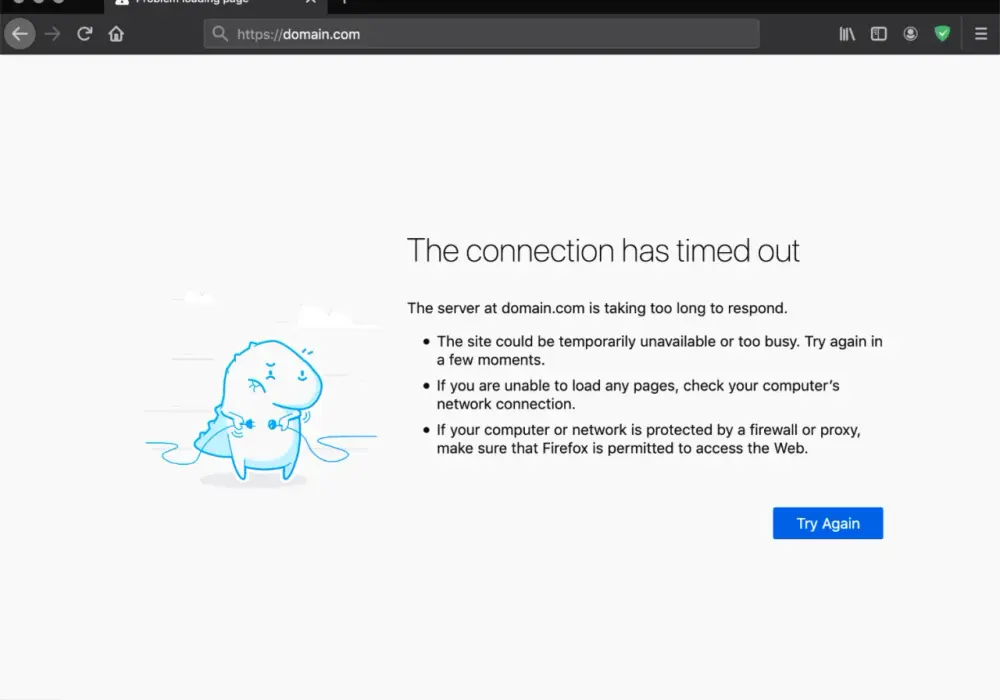 ERR_CONNECTION_TIMED_OUT - Czy to Twój internet, czy serwer?