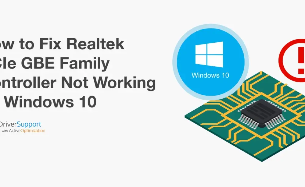 Realtek PCIe GbE Family Controller - Napraw błędy 10, 31, 43