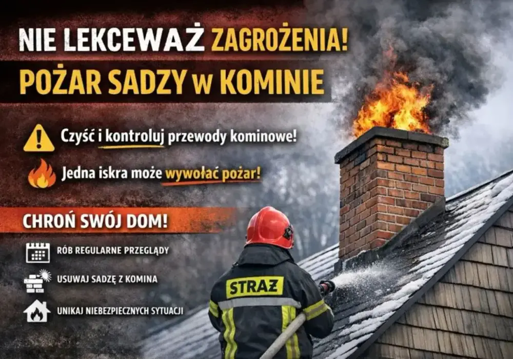 Iskry z komina czy to normalne? Sprawdź niebezpieczeństwa i przyczyny