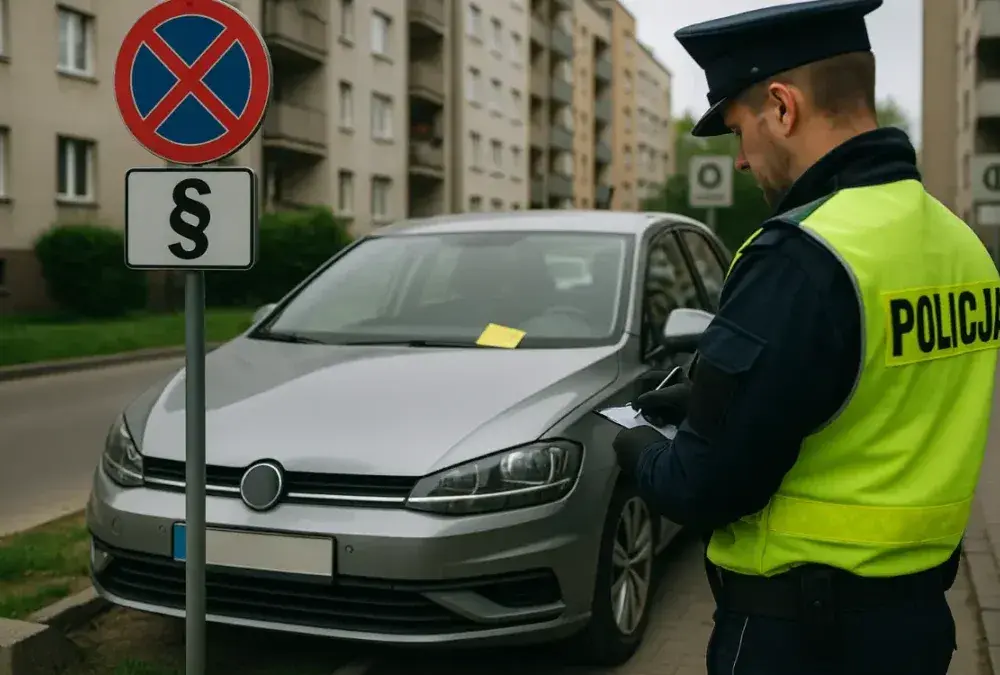 Czy straż miejska może wystawić mandat za parkowanie na osiedlu?