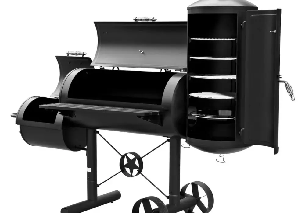 Grill węglowy z wędzarnią – idealne rozwiązanie dla smakoszy na świeżym powietrzu