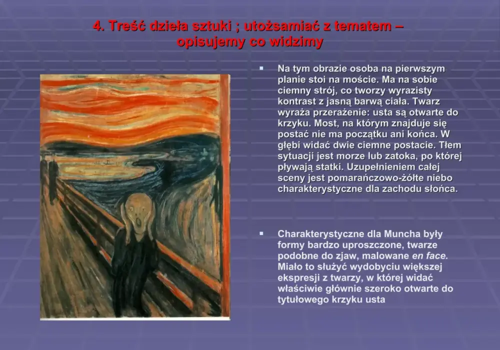 Krzyk Muncha - Co naprawdę widać na obrazie?