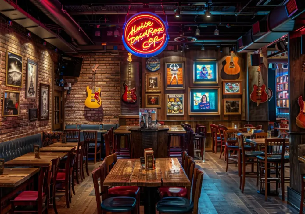 Hard Rock Cafe Gdańsk - menu, opinie gości i atrakcje