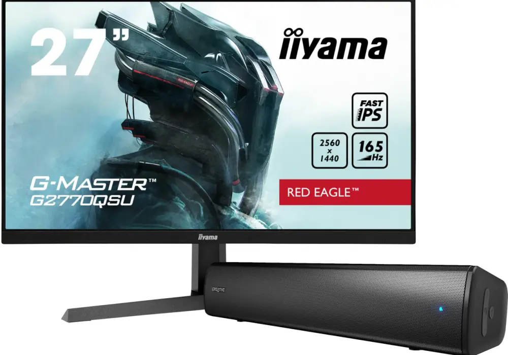 Monitor iiyama G-Master 27 IPS 165 Hz QHD za 1199 zł w Media Expert
