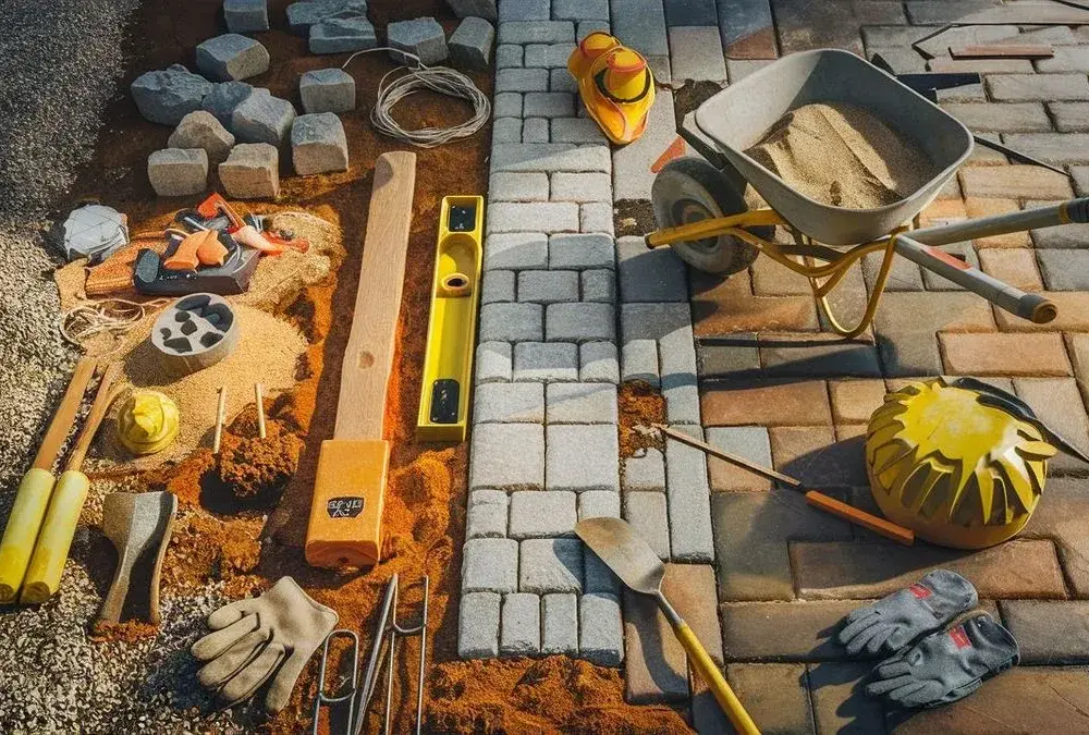 Jak położyć kostkę brukową w ogrodzie: 5 prostych kroków