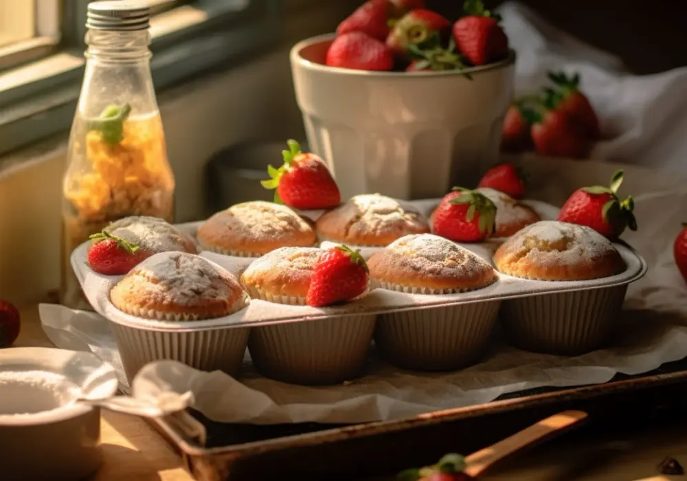 Babeczki Orkiszowe - Przepis na Muffinki z Mąki Orkiszowej