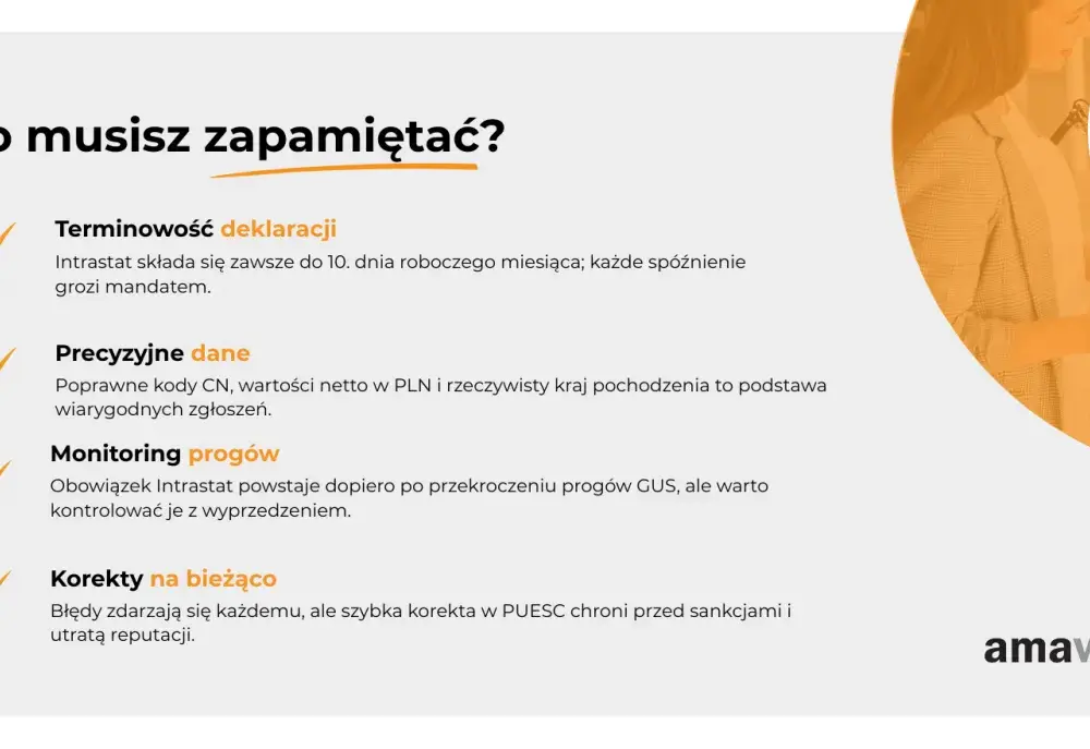 Intrastat - Jak uniknąć kar i złożyć poprawne zgłoszenie?