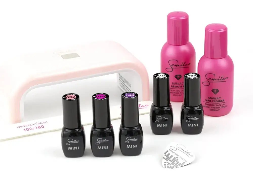 Co jest potrzebne do manicure hybrydowego semilac – lista produktów i porady