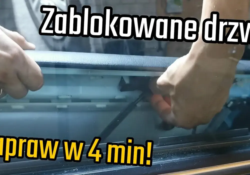 Jak otworzyć zablokowane tylne drzwi w samochodzie bez stresu