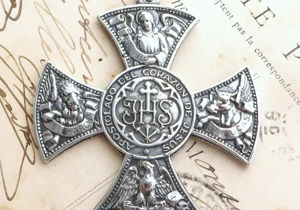 Symbole Ewangelistów - Człowiek, Lew, Wół, Orzeł