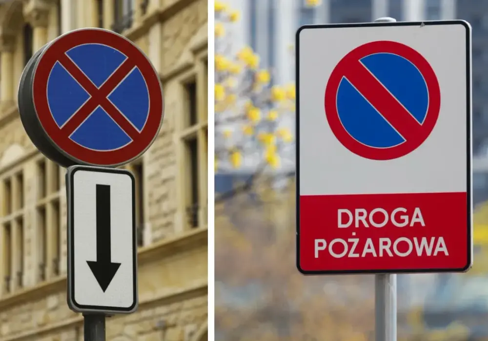 Znak B-35 i B-36 - Czym różni się zakaz postoju od zatrzymania?