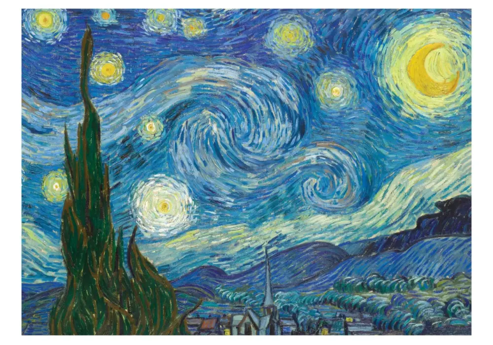 Gwiaździsta noc Van Gogha - Co naprawdę widać na płótnie?