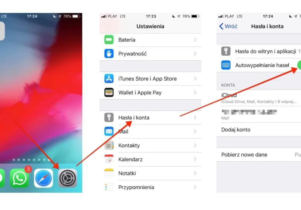 Pęk kluczy iPhone - Jak bezpiecznie zarządzać hasłami?