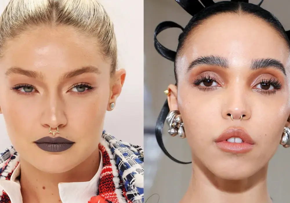 Kolczyk w nosie na środku - Co naprawdę oznacza septum?