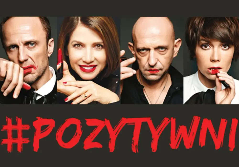Obsada spektaklu Pozytywni – poznaj aktorów i ich role w sztuce