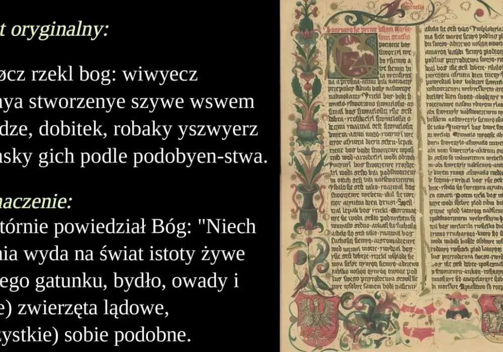 Jak brzmiał język polski w średniowieczu? Odkryj jego tajemnice