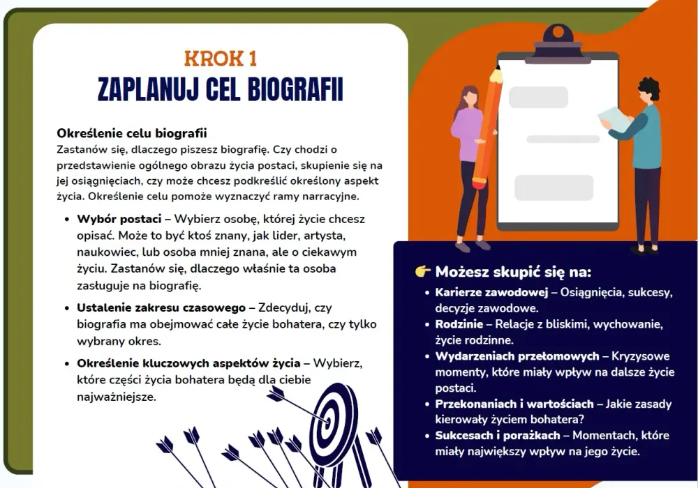 Jak napisać biografię? Kompletny przewodnik krok po kroku
