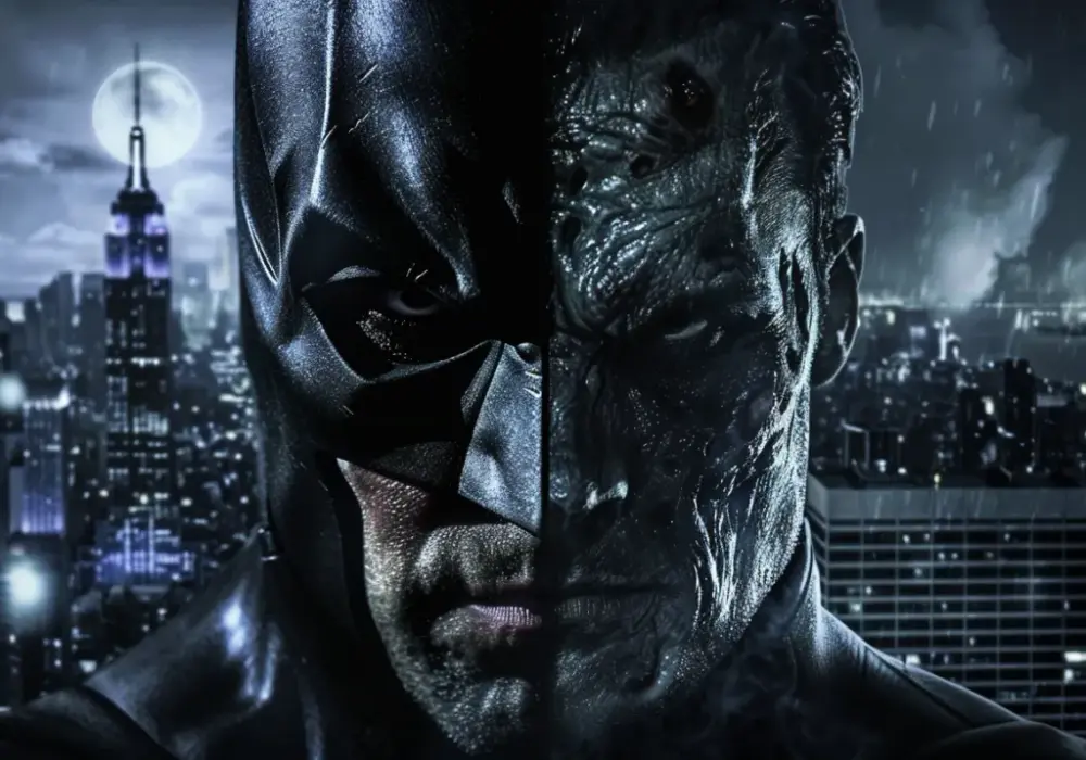 Batman i Two-Face - Mroczna dualność w Gotham - analiza postaci