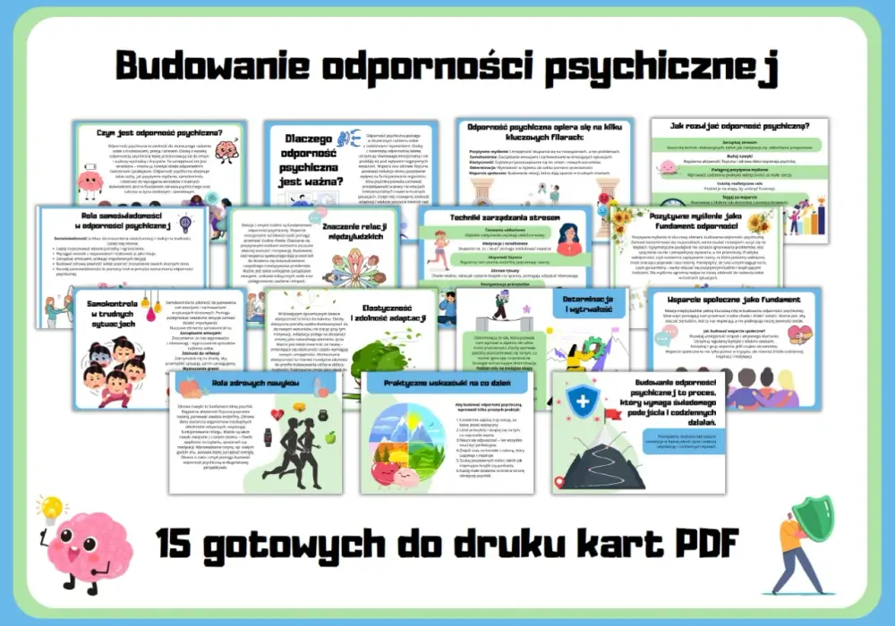 Odporność psychiczna - buduj ją mądrze! Poradnik