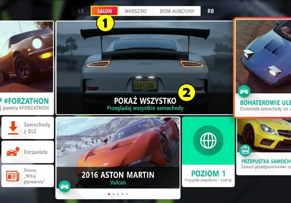 Jak zdobyć dom aukcyjny w Forza Horizon 4 i zyskać na sprzedaży samochodów