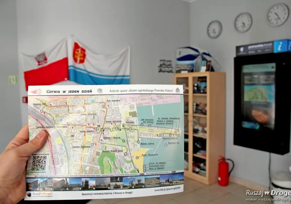Centrum Gdyni - Jak zwiedzać? Plan, trasy i atrakcje