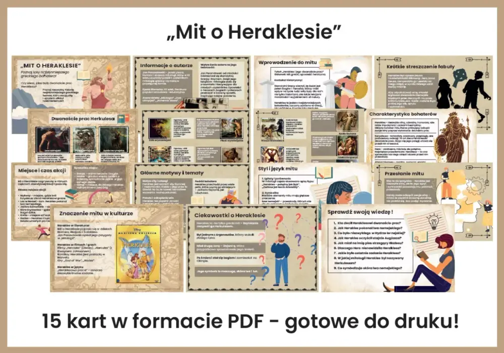 Mit o Heraklesie - 12 prac i sens cierpienia bohatera